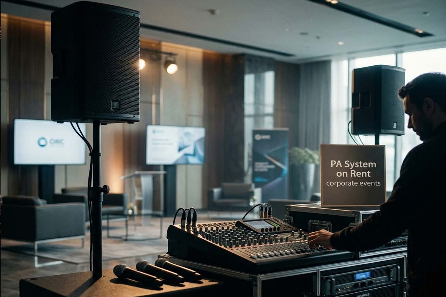PA System on Rent in Delhi